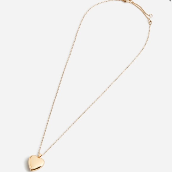 Puffy Heart Pendant Necklace - Picture 1 of 5